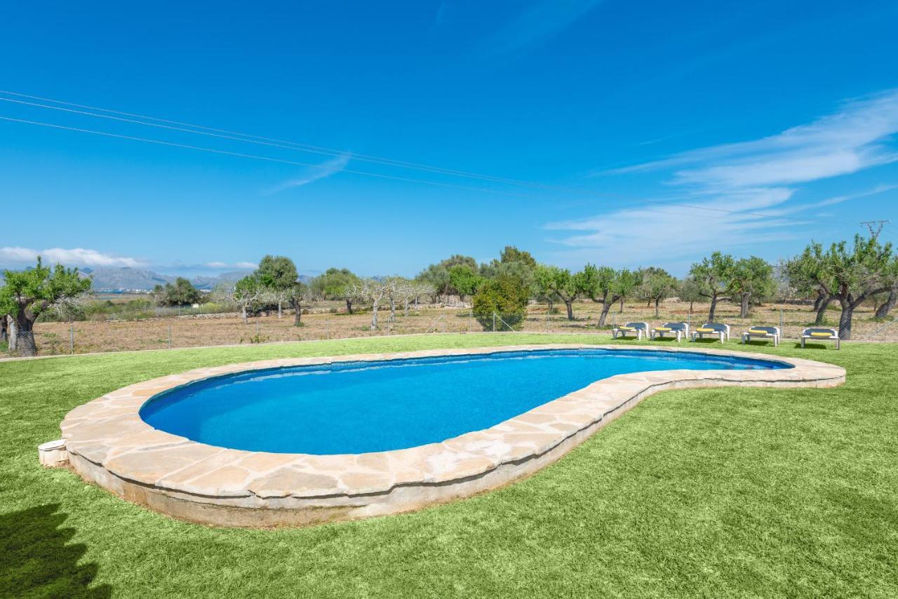 Villa Pou D,Ambroitx, Pool And Sea Views In Alcudia Exteriér fotografie