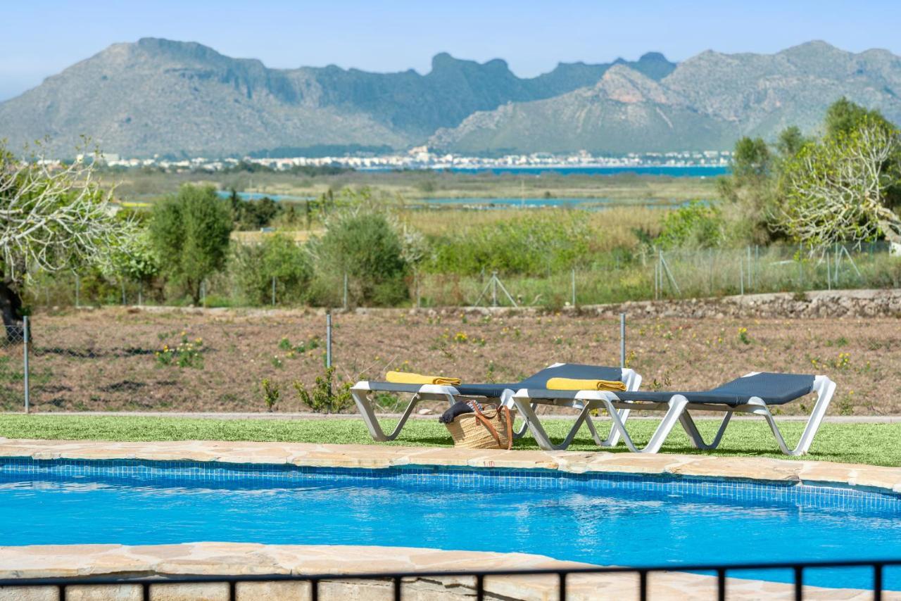 Villa Pou D,Ambroitx, Pool And Sea Views In Alcudia Exteriér fotografie