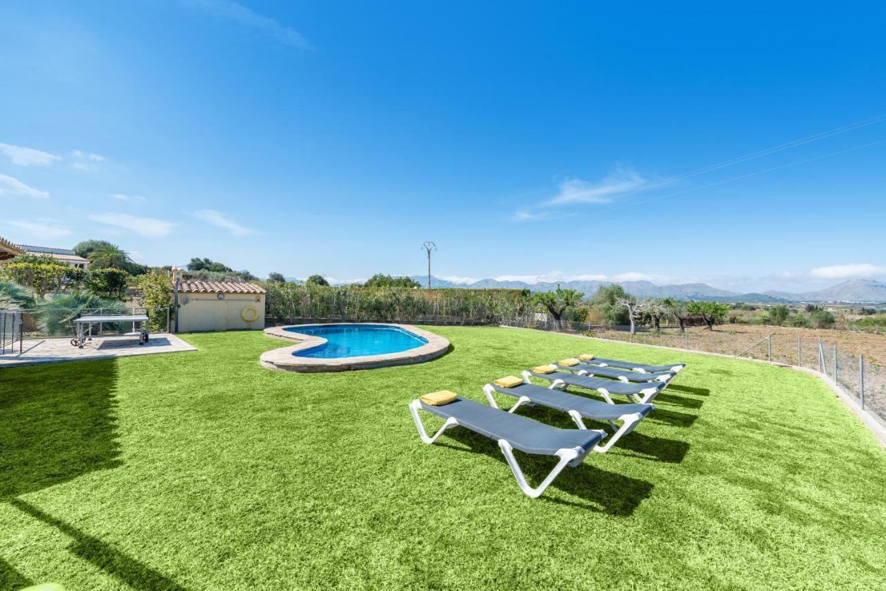 Villa Pou D,Ambroitx, Pool And Sea Views In Alcudia Exteriér fotografie